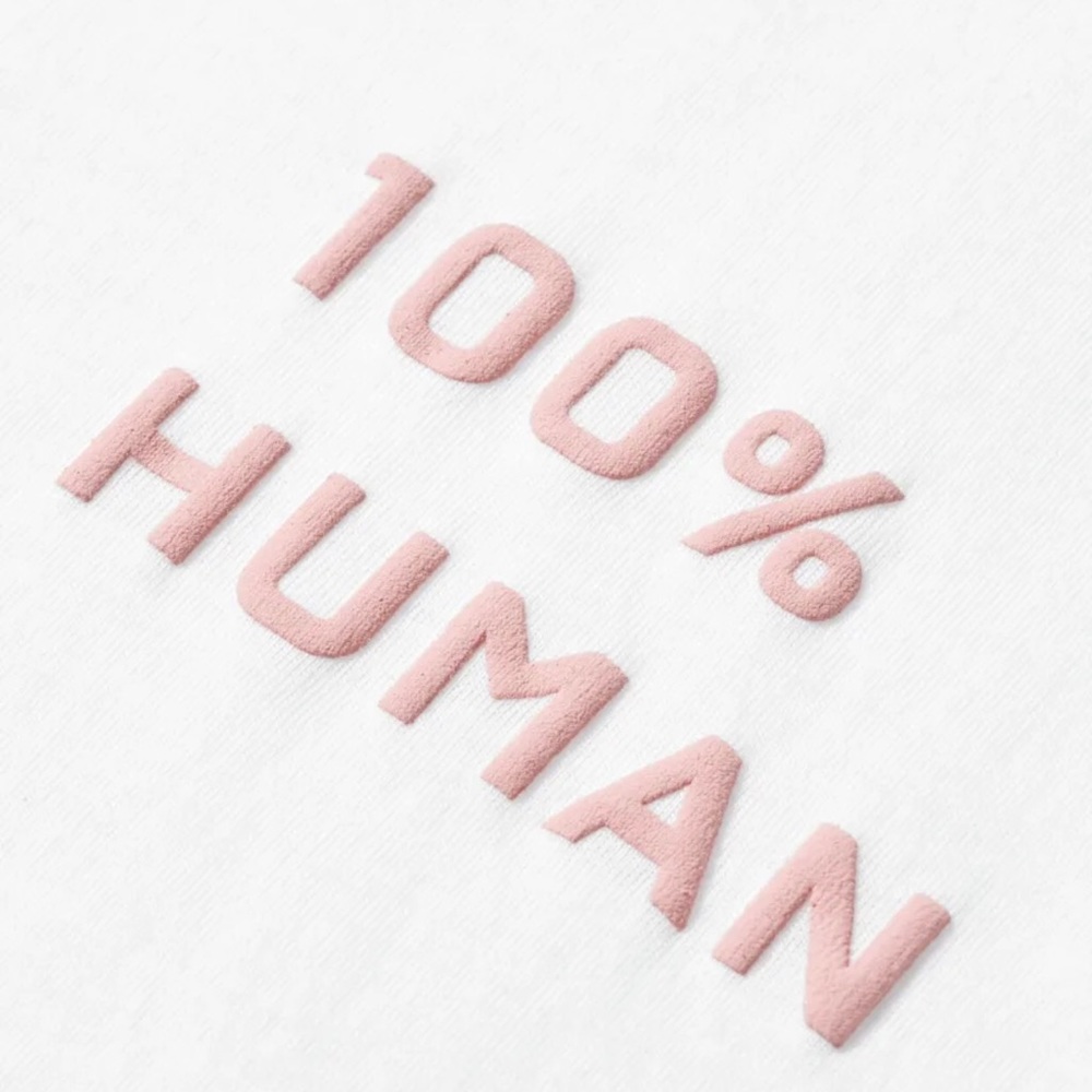 EVERLANE Equality Line 100% Human Printed Muscle Shirt Tank Top Sleeveless Tee - Picture 5 of 8
